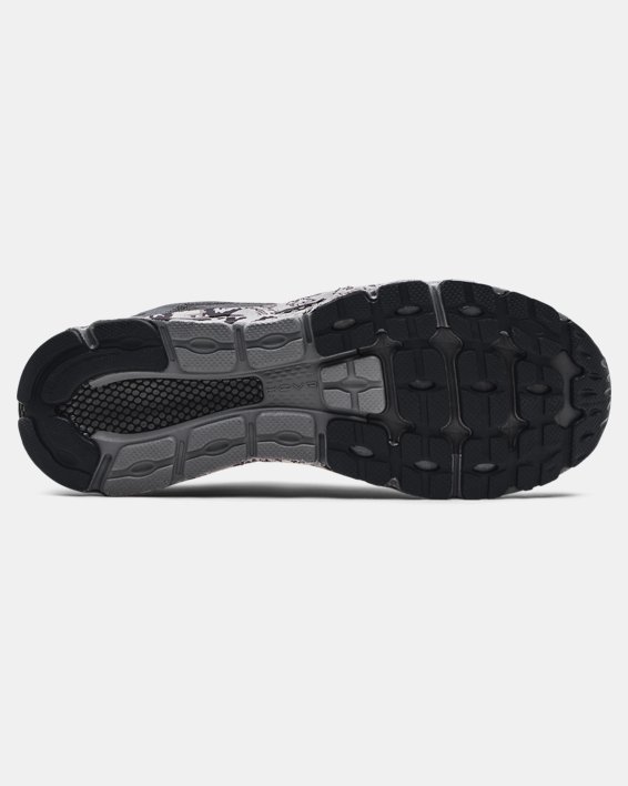 Men's UA HOVR™ Infinite 3 Reflect Camo Running Shoes, Gray, pdpMainDesktop image number 4